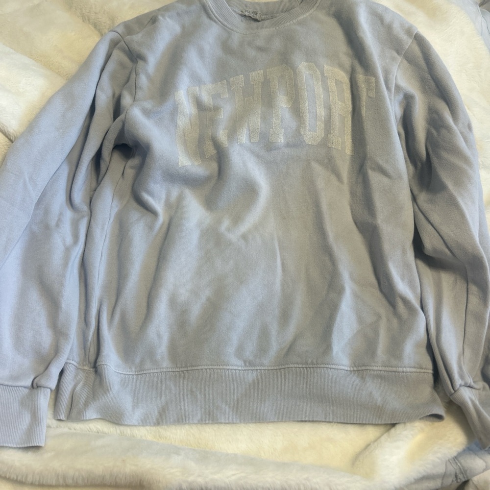 light blue brandy melville crew neck
